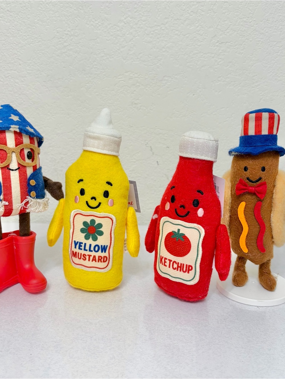 NEW Set of 4 Target Bullseye Playground 4th of July Decor